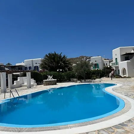 Mykonos 2 Bedroom House With Swimming Pool דירה *